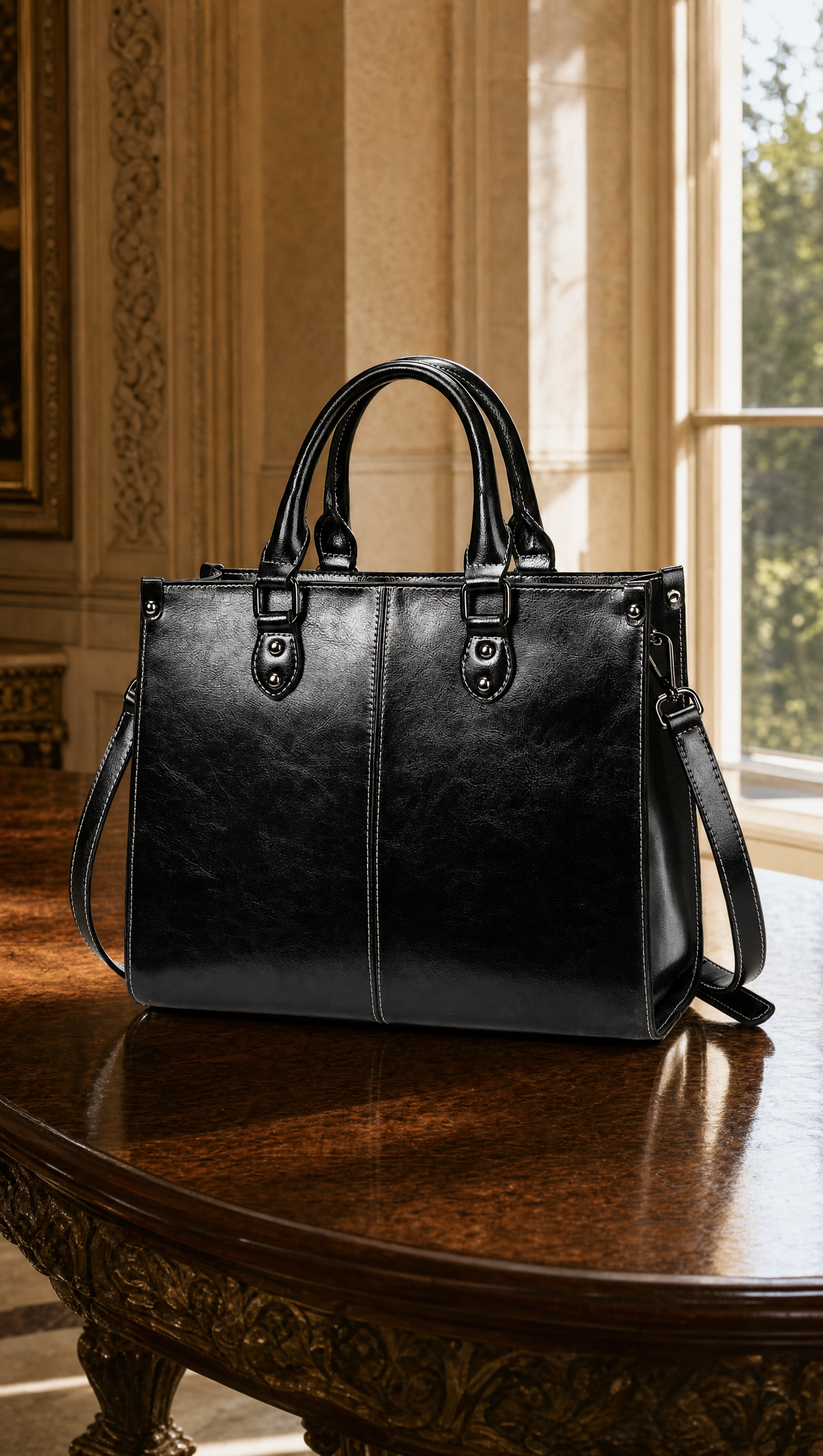 Vanessa | Luxe Leren Handtas