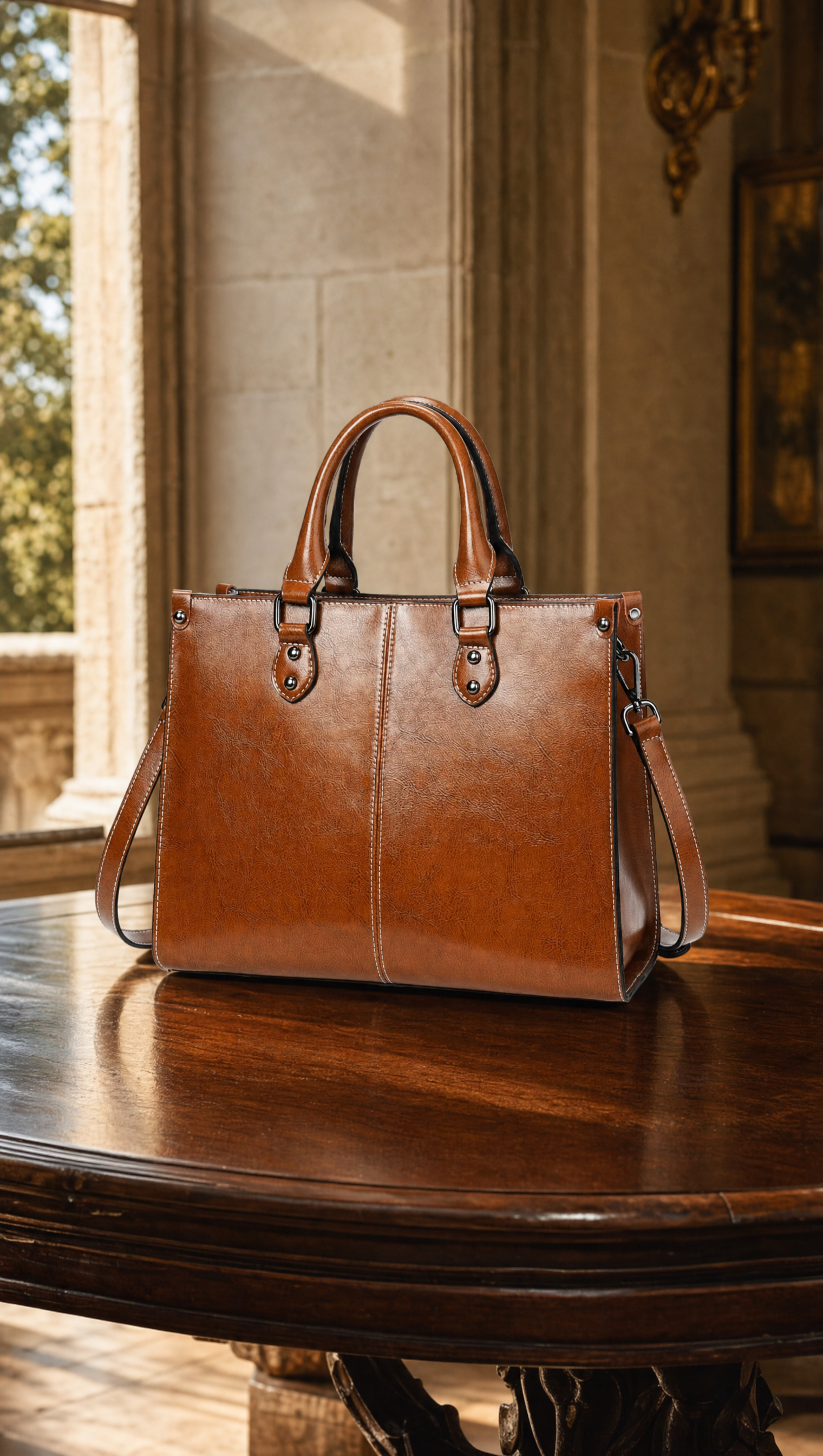 Vanessa | Luxe Leren Handtas