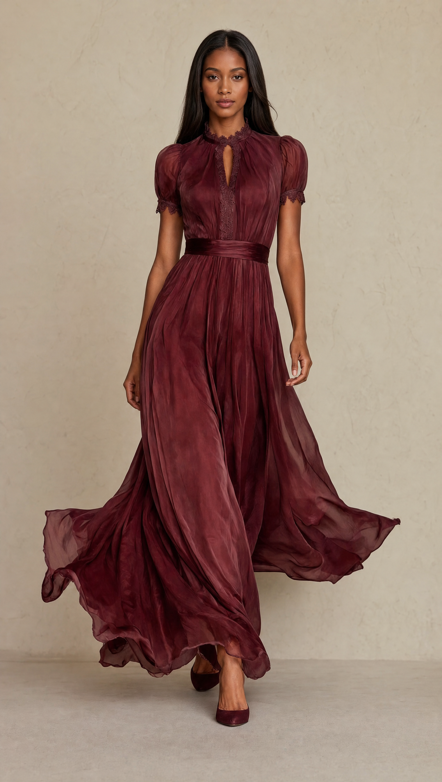 Lucia | Elegante Maxi Jurk