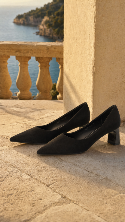 Naomi | Suède Luxe Pumps