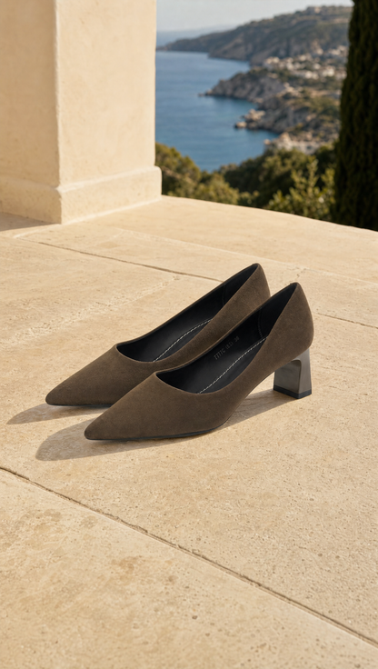 Naomi | Suède Luxe Pumps