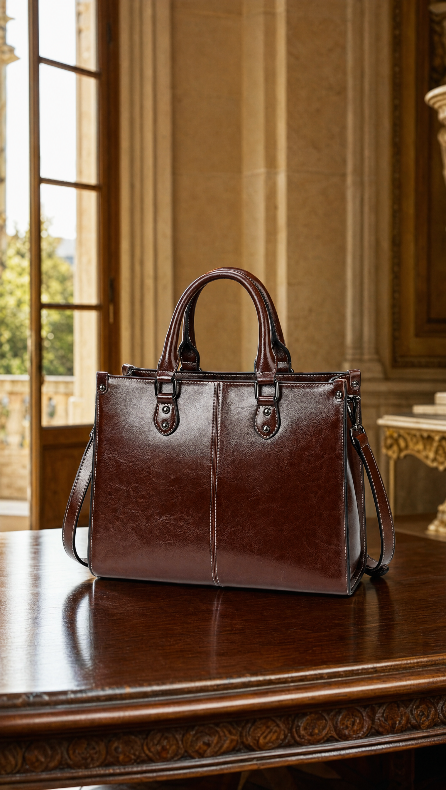 Vanessa | Luxe Leren Handtas